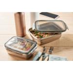 LOX Lunchbox 850 ml Transparent grau