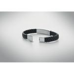 FAULET Geflochtenes Armband 21 cm Schwarz