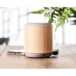 RUGLI 5.3 wireless bamboo speaker Timber