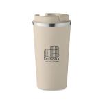 BRACE + Doppelwandiger Becher 510 ml Beige