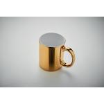 HOLLY Ceramic mug metallic 300 ml Gold