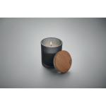 KEOPS SMALL Plant based wax candle 120 gr Black