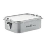 SAO Stainless steel lunch box Flat silver