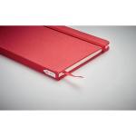 NOTE RPET A5 RPET notebook 80 lined Red