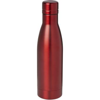 Vasa RCS-zertifizierte Kupfer-Vakuum Isolierflasche aus recyceltem Edelstahl, 500 ml Rot