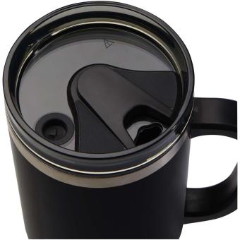 Melbourne 1200 ml RCS certified insulated tumbler with straw Black