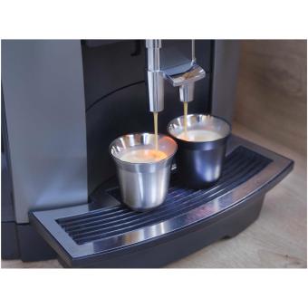 Duo 80 ml RCS-zertifiziertes Espressotassen Set aus Edelstahl Silber