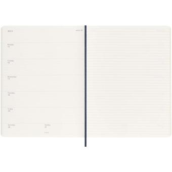 Moleskine soft cover 12 month weekly XL planner Sapphire