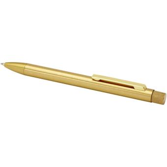 Beatriz recycled brass ballpoint pen Gold