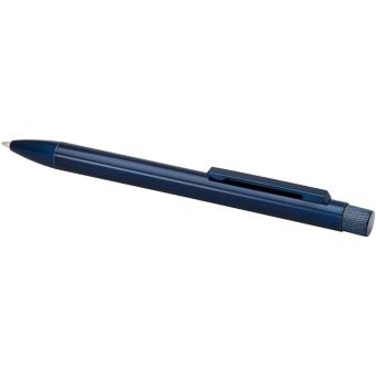 Beatriz recycled brass ballpoint pen Aztec blue