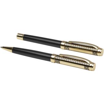 Legato ballpoint and rollerball pen set Gold