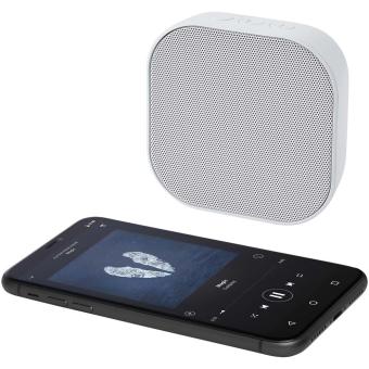 Stark 2.0 3W mini RCS recycled plastic Bluetooth® speaker White