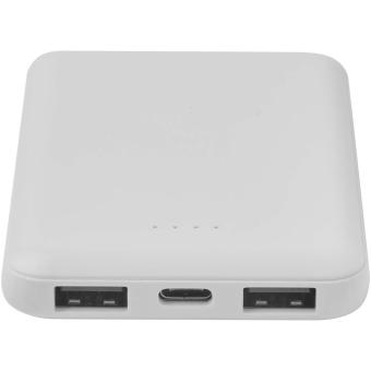 Asama 5000 mAh Type-C recycled plastic power bank White