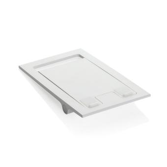 XD Collection SnapStand RCS recycled plastic foldable phone stand White