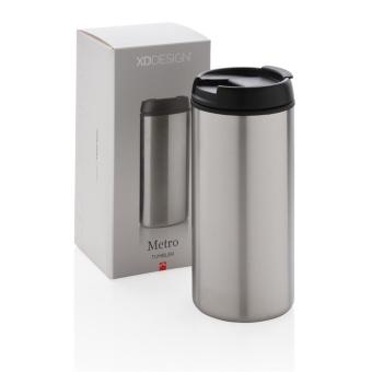 XD Xclusive Metro Becher Silber/schwarz