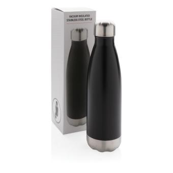 XD Collection Vacuum insulated stainless steel bottle Black