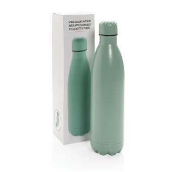 XD Collection Solid Color Vakuum Stainless-Steel Flasche 750ml Grün