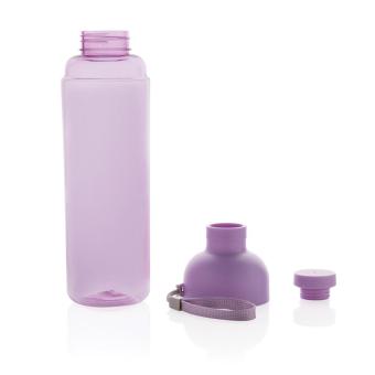 XD Collection Impact RCS recycled PET leakproof water bottle 600ml Lila