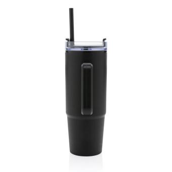 XD Collection Tana RCS plastic tumbler with handle 900ml Black