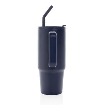 XD Collection Embrace Deluxe Becher aus RCS recyceltem Edelstahl 900ml Navy