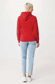 Iqoniq Jasper Hoodie aus recycelter Baumwolle, rot Rot | 3XL