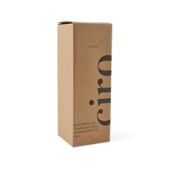 VINGA Ciro RCS recycelte Vakuumflasche 580ml Rot