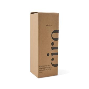 VINGA Ciro RCS recycelte Vakuumflasche 580ml Titan