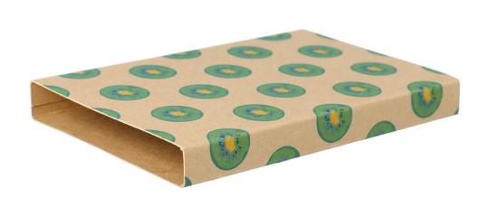 CreaSleeve Kraft 183 Individueller Pappschuber aus Kraftpapier Natur