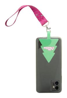 SuboFob Mobile Xmas Individuelles Handyhalter-Handgelenklanyard Weiß