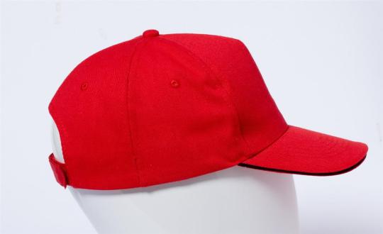 Sandrok RPET baseball cap Red