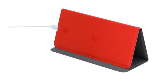 Dangox wireless charger mousepad Red