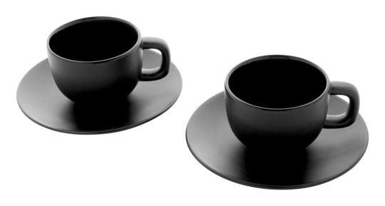 Caturra Plus cappuccino cup set Black