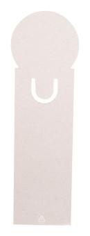 Relact Mark milk carton bookmark White