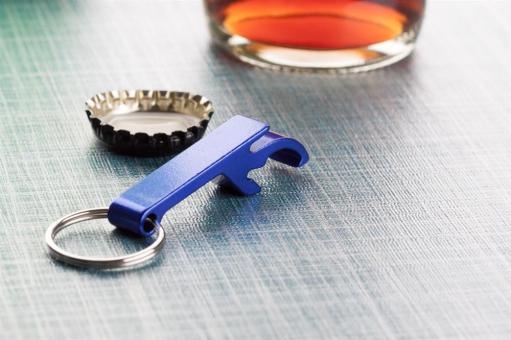 Russel bottle opener Aztec blue