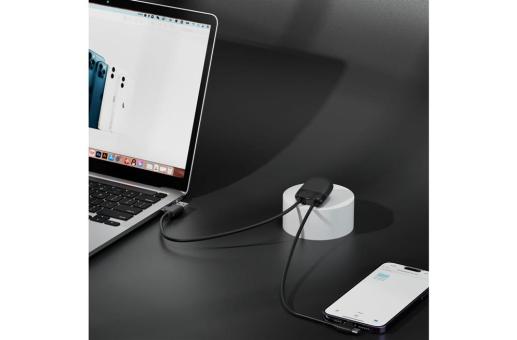 Xoopar Ice-C Charging cable Black