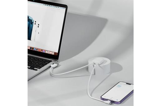 Xoopar Ice-C Charging cable White