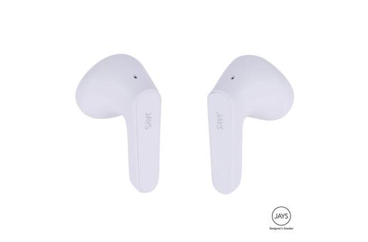 T00258 | Jays T-Five bluetooth earbuds White