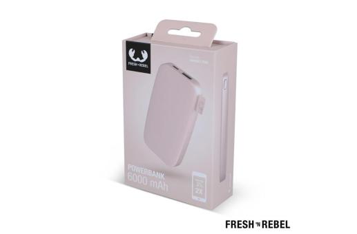 2PB6100 | Fresh 'n Rebel Powerbank 6.000mAh USB-C Pink