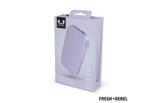 2PB18100 | Fresh 'n Rebel Powerbank 18.000mAh USB-C Ultra Fast Charging 20W Lila