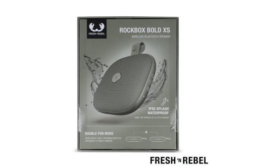 1RB5100 | Fresh 'n Rebel Rockbox Bold Xs splashproof TWS speaker 4W Green