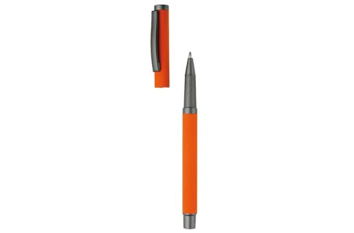 Metal rollerball New York soft touch Orange