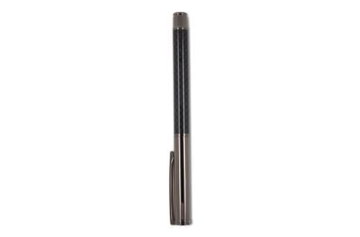 Metal ball pen and roller ball pen set in gift box Anthracite