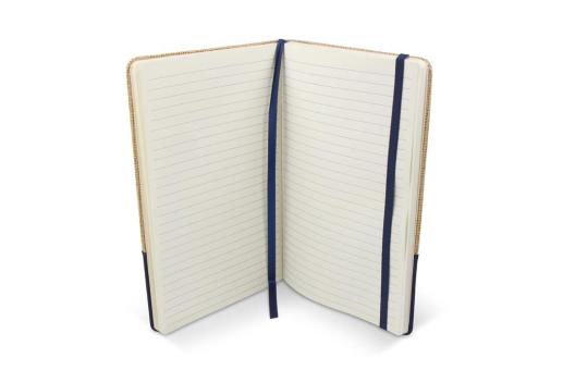 Notebook jute R-PET GRS Dark blue