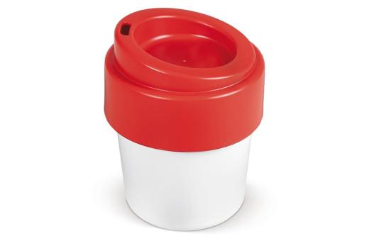 Coffee cup Hot-but-cool with lid 240ml 