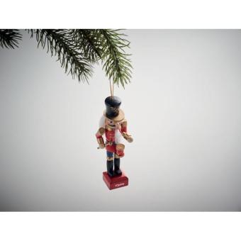 JOLLY Kleine Nussknacker-Figur Rot