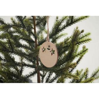 ROSEED Wooden bauble shape hanger Timber