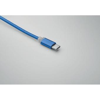 BLUE 4 in 1 charging cable type C Bright royal