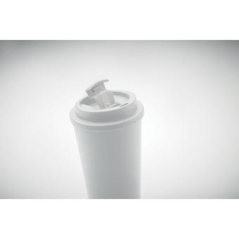 TUESDAY Double wall tumbler 450 ml White