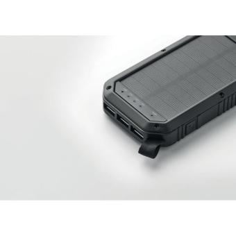 POWEREIGHT solar charger 8000 mAh Black