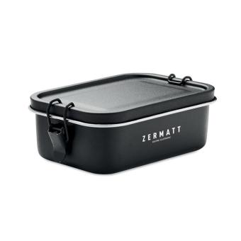 CHAN LUNCHBOX COLOUR Stainless steel lunchbox 750ml Black